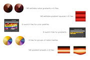 140 gradients and more, a Gradient Add-On by Big Bundles Shop (Thumbnail 2 of 6)