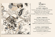 CHINTZ Floral Seamless Pattern, a Pattern Graphic by Fabrivo (Thumbnail 8 of 10)