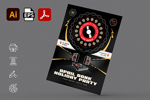 Club Flyer Template, a Templates & Theme by Kida