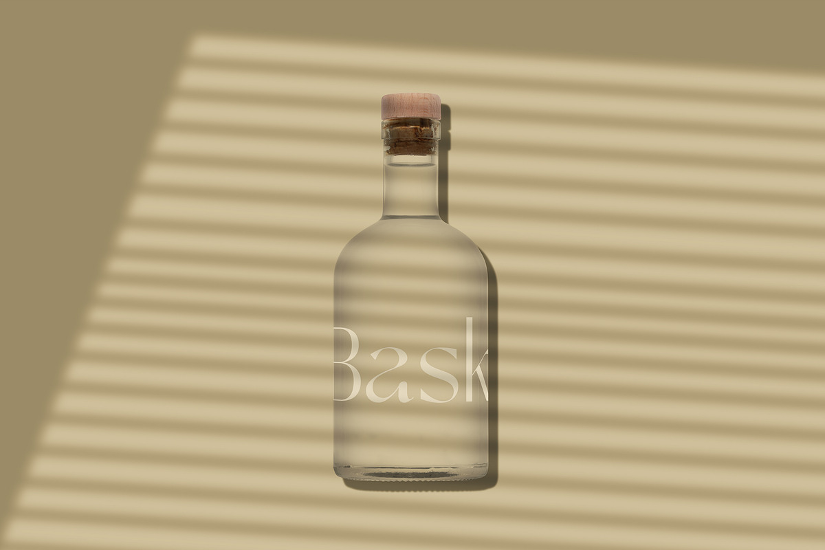 Glass Liquor Bottle Mockup, a Packaging Mockup by Copal (Photo 10 of 12)
