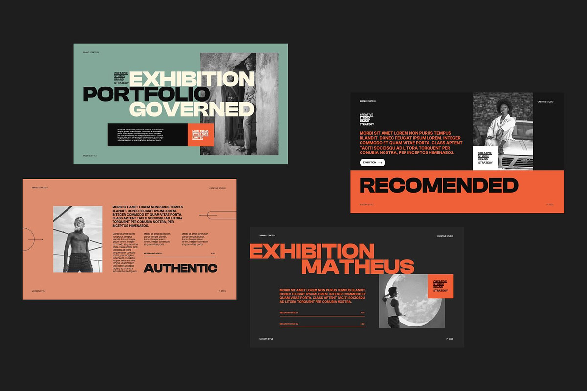 Matheus -Brand Identity PowerPoint, a Presentation Template by Creatorism (Photo 8 of 9)