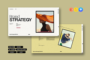 Brand Strategy Presentation, a Presentation Template by Work_Stock