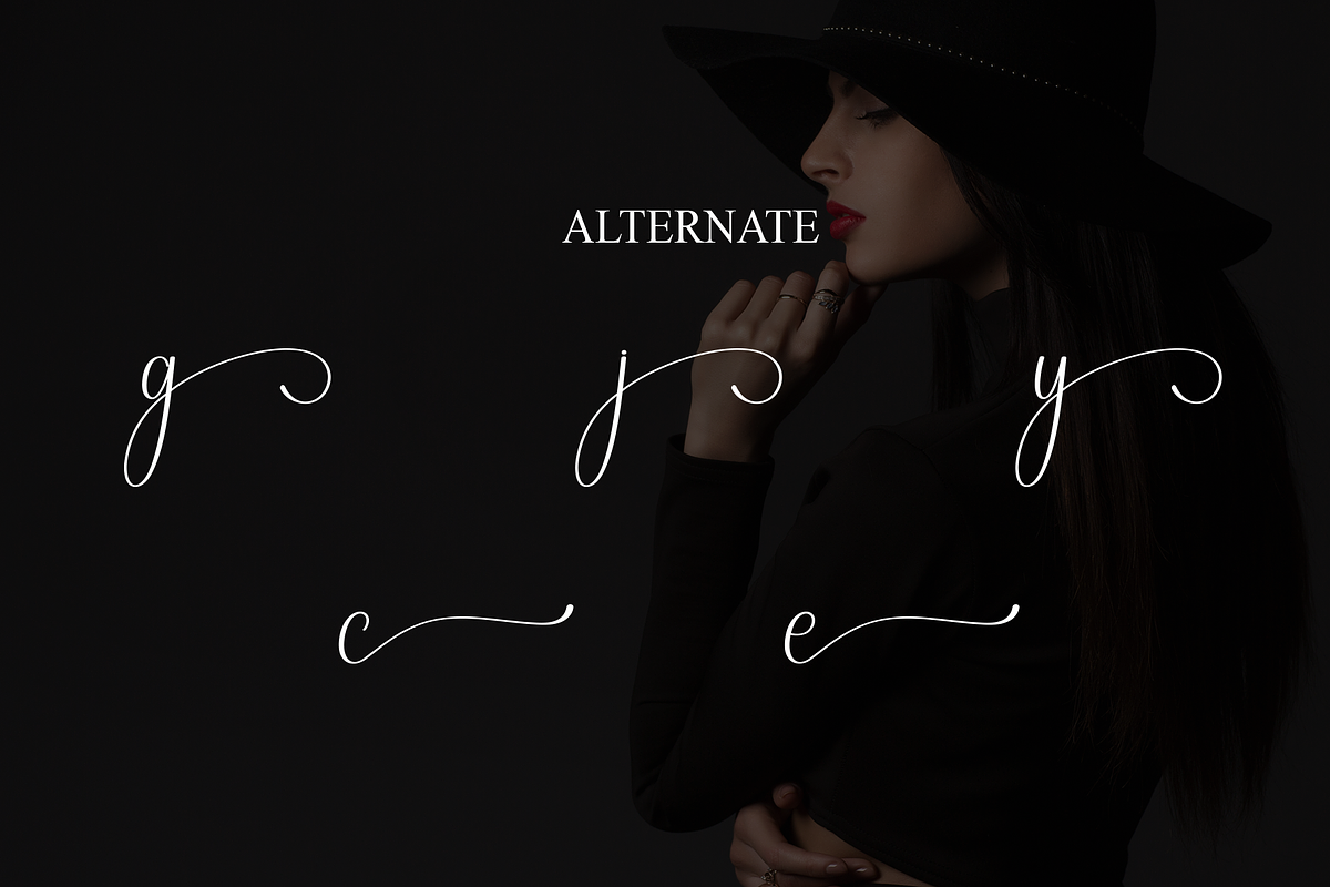 Ashley Southine | Script Font, a Handwritten Font by Scratchones (Photo 8 of 9)