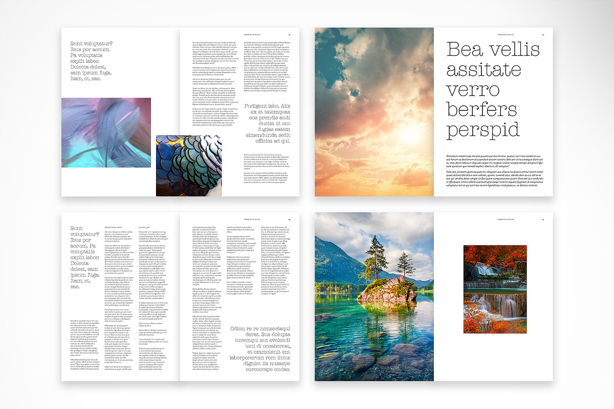 Nature & Travel Editorial Magazine, a Magazine Template by McLittle Stock (Photo 5 of 6)