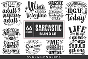 Sarcastic Svg Bundle , Sarcasm Svg, a Seasonal Illustration by Libby Wishes (Thumbnail 2 of 3)