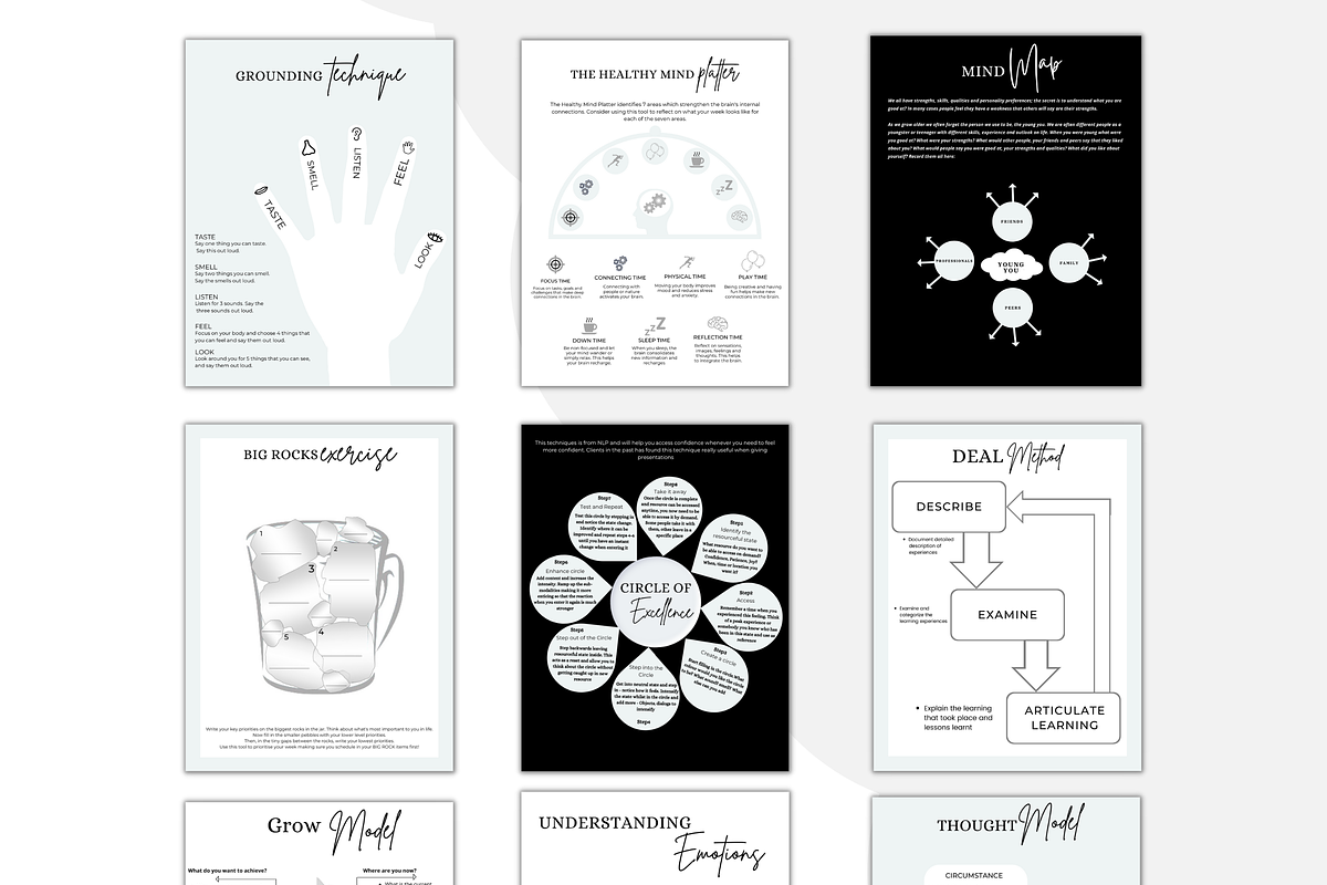 Done-for-you Workbook template canva, a Magazine Template by Millennials Marketing (Photo 3 of 9)
