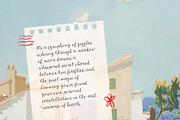 Romantic Font Sunkissed Sweetness, a Handwritten Font by Perplexitics (Thumbnail 8 of 11)