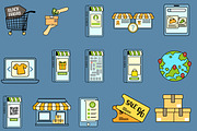 E commerce Illustration Pack, an Illustration by baii09 (Thumbnail 2 of 2)