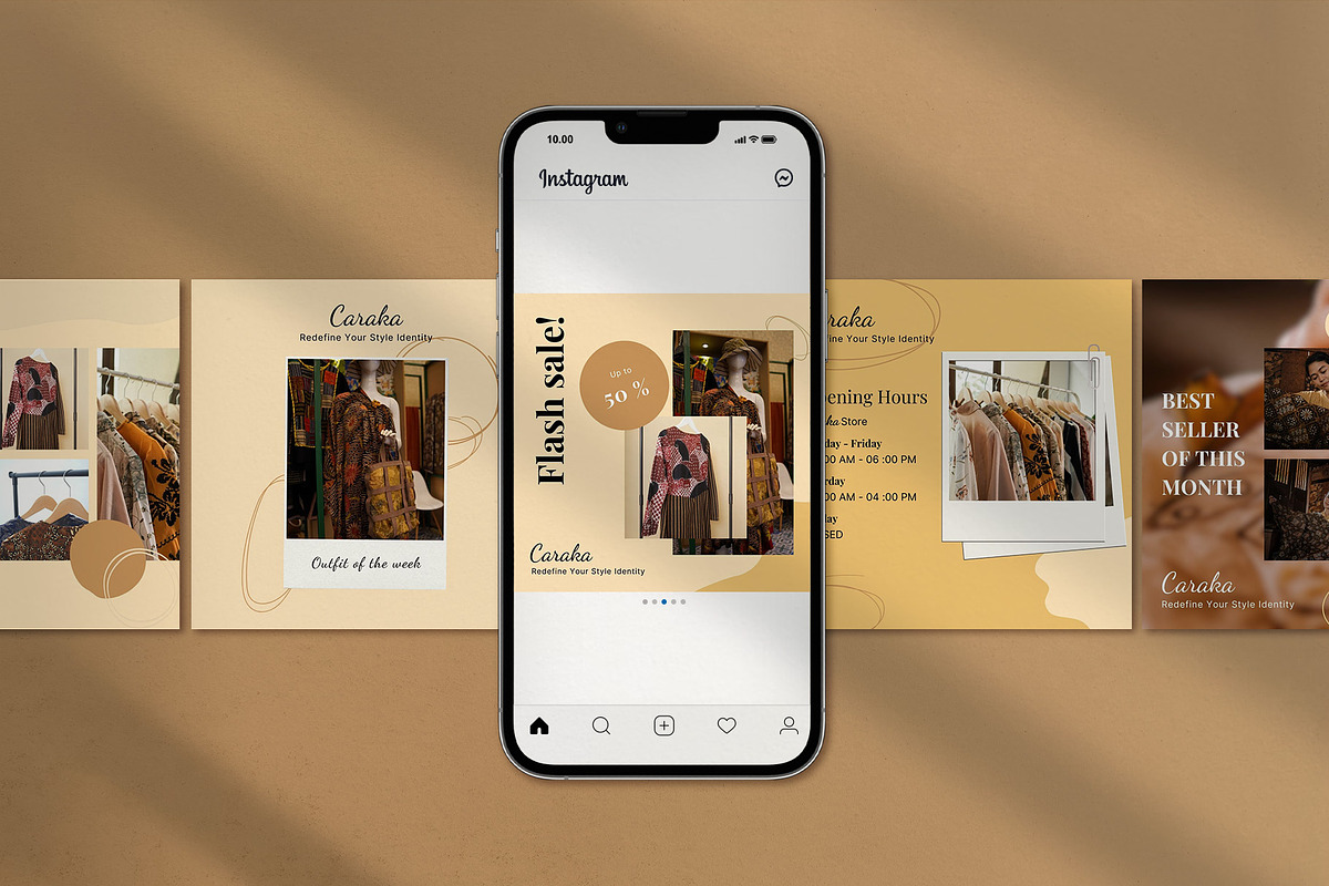Caraka | Fashion Canva Template, a Social Media Template by prajapixels (Photo 3 of 6)
