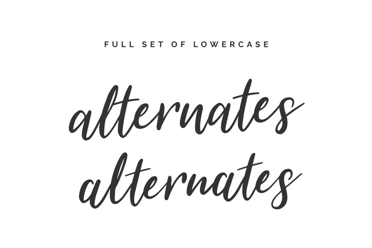 Summer Festival Typeface preview 6