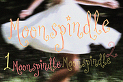 Moonspindle - Whimsy Font, a Handwritten Font by Lilithcollageart (Thumbnail 9 of 14)