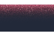 Falling pink shiny glitter particles, a Decorative Illustration by Vector Tradition (Thumbnail 3 of 3)