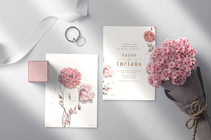 40 Minimalist Floral Wedding Cards