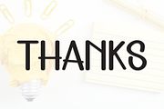 Creative Thinking | Script Font, a Script Font by Scratchones (Thumbnail 8 of 8)