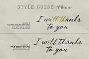 Poetry Therapy - Rough Script, a Script Font by Bale Type (Thumbnail 8 of 9)