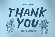 Rogue Whisper – Bold Brush, a Handwritten Font by Portocraft (Thumbnail 10 of 10)