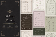Wedding Timeline & Itinerary Kit, an Object Graphic by The October Creative (Thumbnail 1 of 22)
