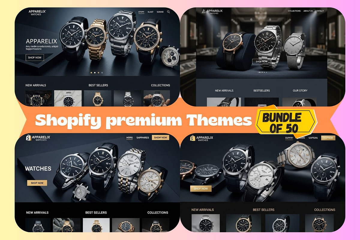 50 Modern E‑Commerce SHOPIFY THEMES, a Shopify Template by Aban's World (Photo 19 of 60)