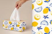 Lemons Pattern, a Pattern Graphic by Groovy Arts (Thumbnail 3 of 6)