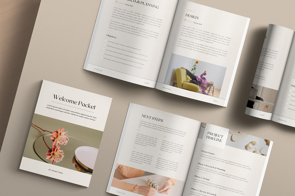 Client Service Experience Templates, a Magazine Template by Sierra Creative Studio (Photo 9 of 17)