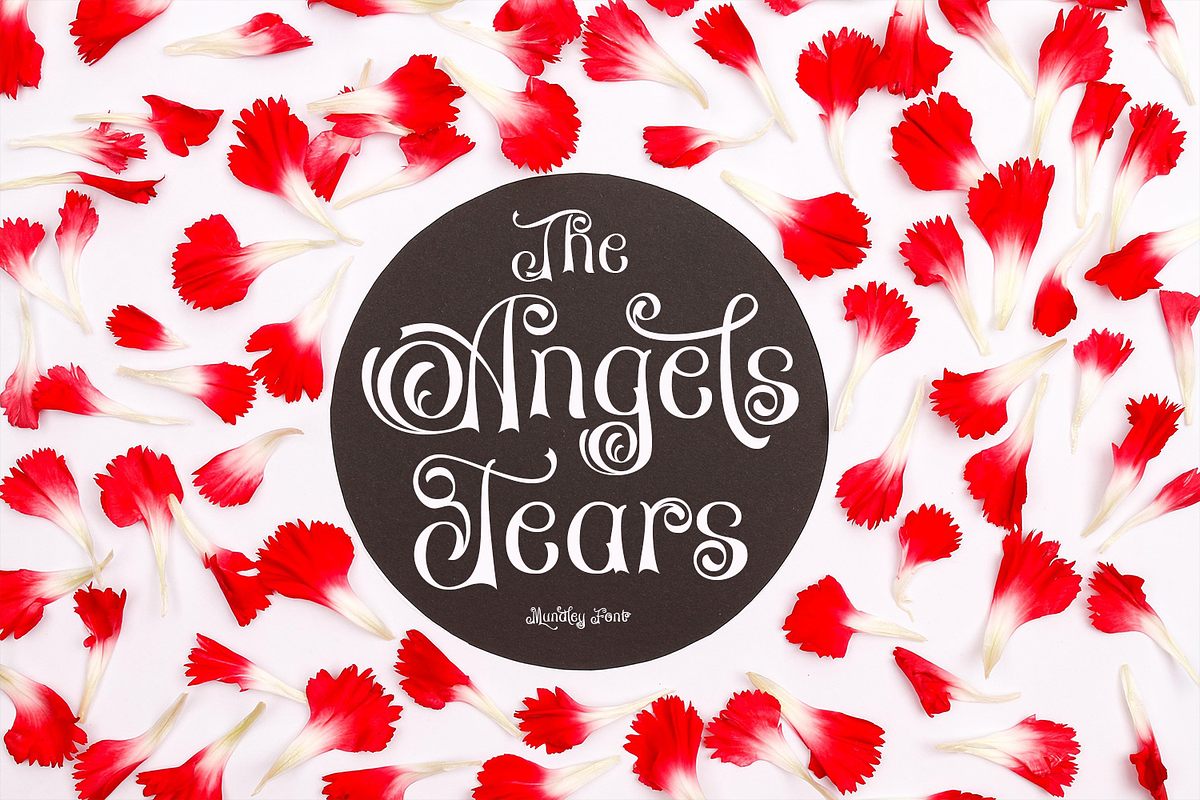 Mundley Display Font, a Script Font by madeDeduk (Photo 2 of 8)