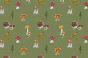 Autumn in the forest. Art set, an Animal Illustration by Shusha Guna Art (Thumbnail 10 of 12)