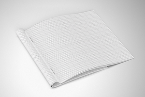 Square Brochure Mockup