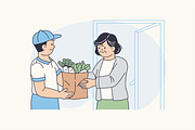 Connected Safe Seniors Illustration, an Object Graphic by Jump Studio (Thumbnail 4 of 12)