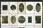 Meadow Frames & Backgrounds, an Object Graphic by Natali Batu (Thumbnail 5 of 12)