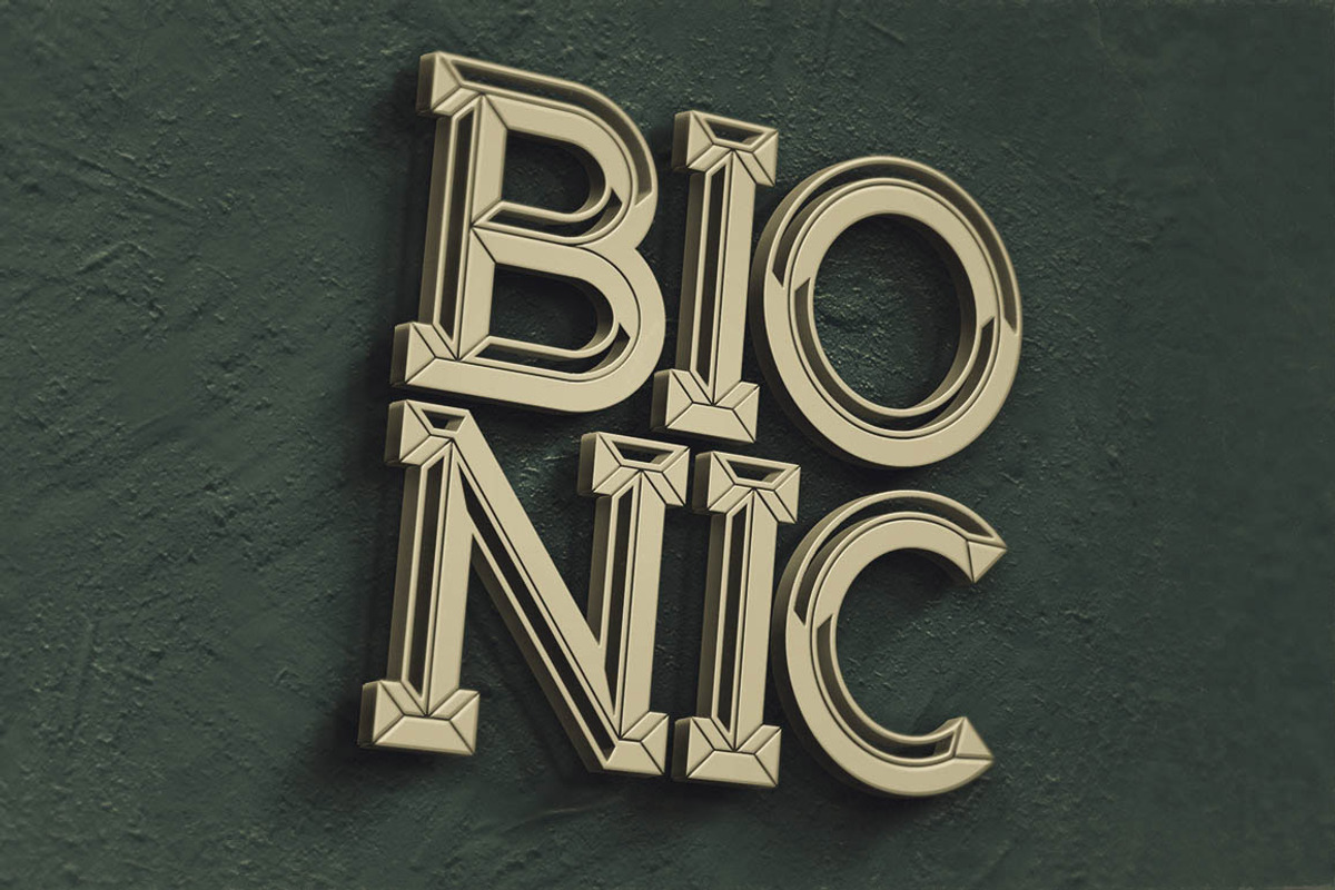 Bionic - Modern Font preview 5