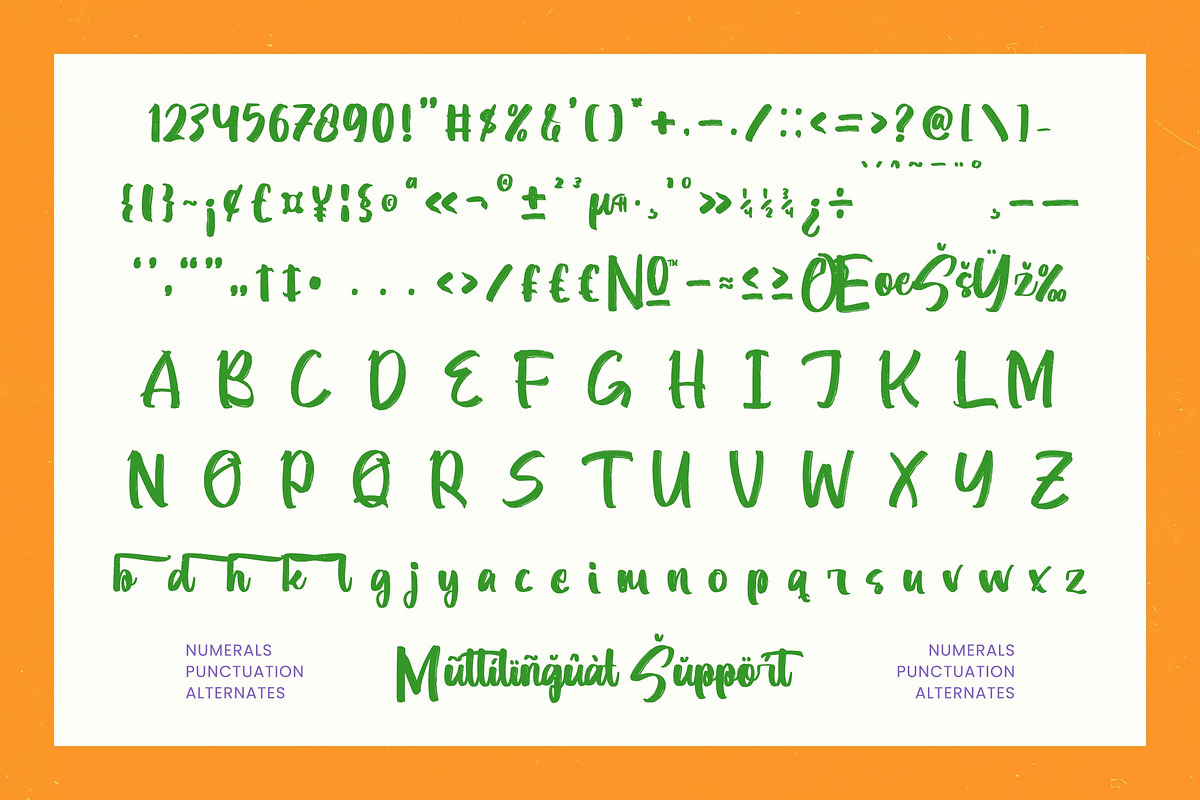 Munch Platter Modern Brush Font, a Script Font by Letterena Studios Script (Photo 13 of 20)