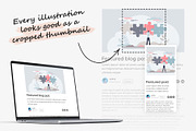 18 Solving Problems Concepts, a Person Illustration by VectorMine (Thumbnail 5 of 8)