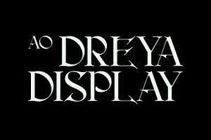 AO Dreya - Stylish Serif Font