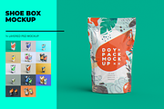 Doypack MockUp, a Cups & Container Mockup by coloformia (Thumbnail 1 of 17)
