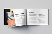 Company profile landscape | Word, a Brochure Template by HiveArts (Thumbnail 4 of 9)