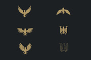 60 Vector Eagles + Bonus, an Object Graphic by Damien (Thumbnail 5 of 11)