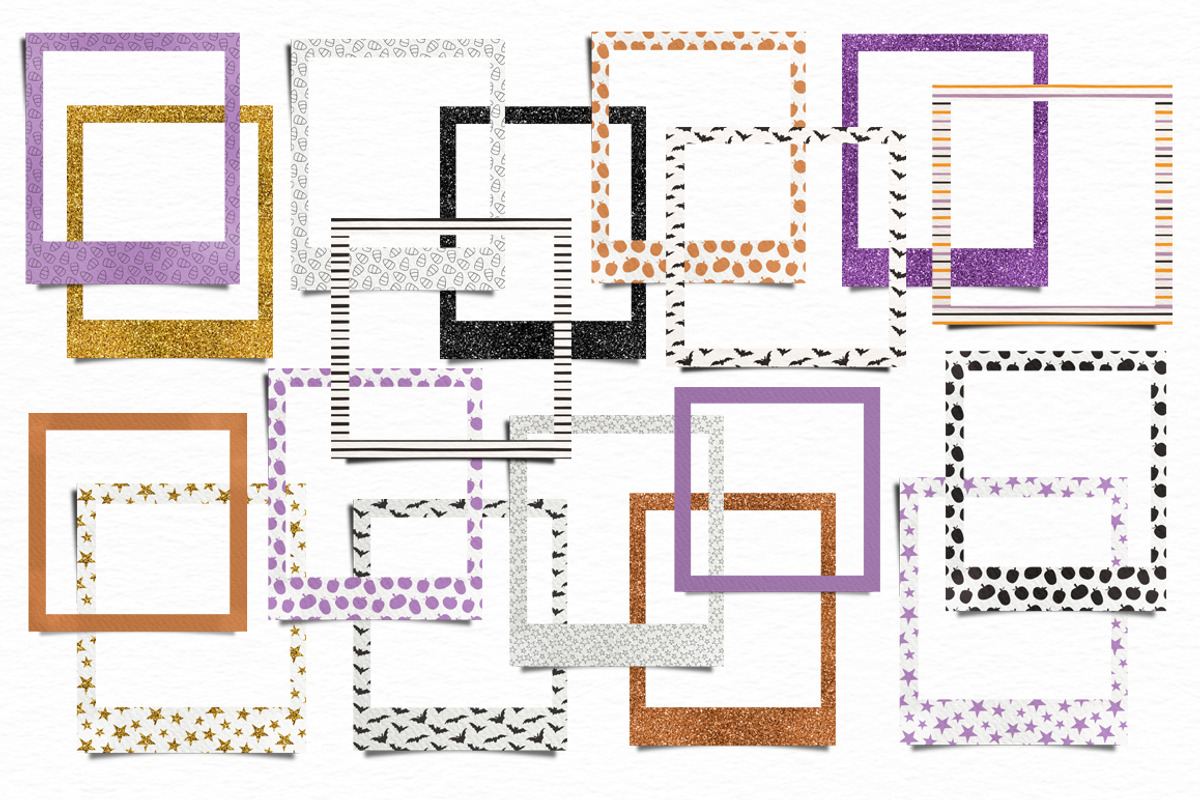 Halloween Frames, Paper & Washi Tape, an Object Graphic by patternpop studio (Photo 4 of 6)
