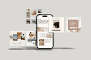Carousel Social Media Mockup, an iPhone Mockup by My Code Std (Thumbnail 5 of 6)
