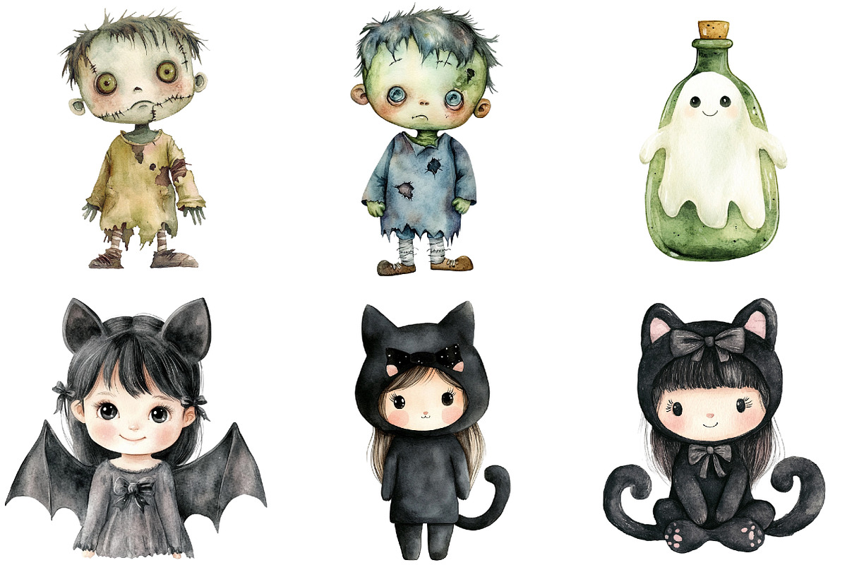 Halloween Clipart, an Illustration by CitraGraphics (Photo 6 of 6)