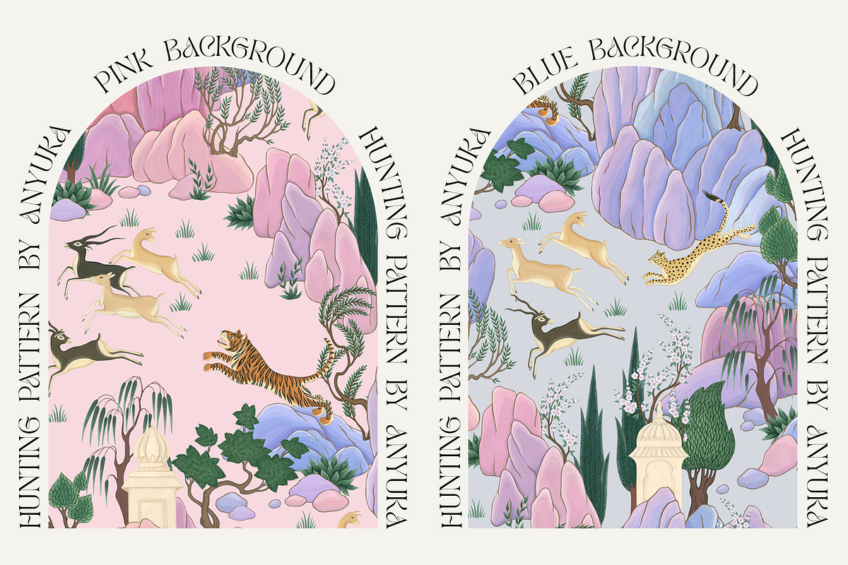 Hunting pattern, a Pattern Graphic by Anyuka (Photo 4 of 9)