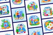 Food Illustration Art Set, a Food Illustration by Prosymbols (Thumbnail 6 of 9)