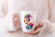 Punky girl cliparts, an Object Graphic by DreamerStarCo (Thumbnail 5 of 5)