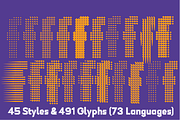 FONT Flexibel Modular, a Sans Serif Font by Typo Graphic Design (Thumbnail 4 of 5)