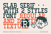 Protagonice - Retro Slab, a Slab Serif Font by Invasi Studio (Thumbnail 2 of 10)