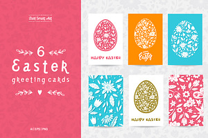 48 Easter Greeting Cards