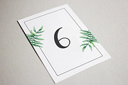 Printable Wedding Table Number, a Card Template by retrographix (Thumbnail 2 of 3)