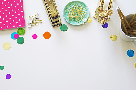 Celebrate stock photo containing styled stock photography and pink