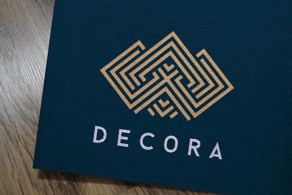 Decora Logo, a Branding & Logo Template by IKarGraphics (Photo 1 of 4)