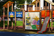 34 Kids Playground Branding Mockups, an Advertising Mockup by Vitora Mockup (Thumbnail 3 of 11)