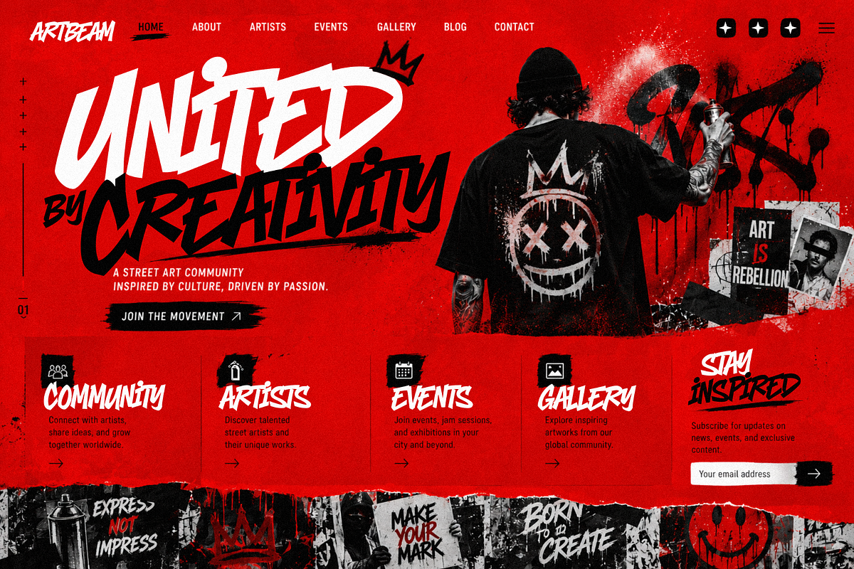 Black Crush – Aggressive Font, a Font by figuree studio (Photo 7 of 10)